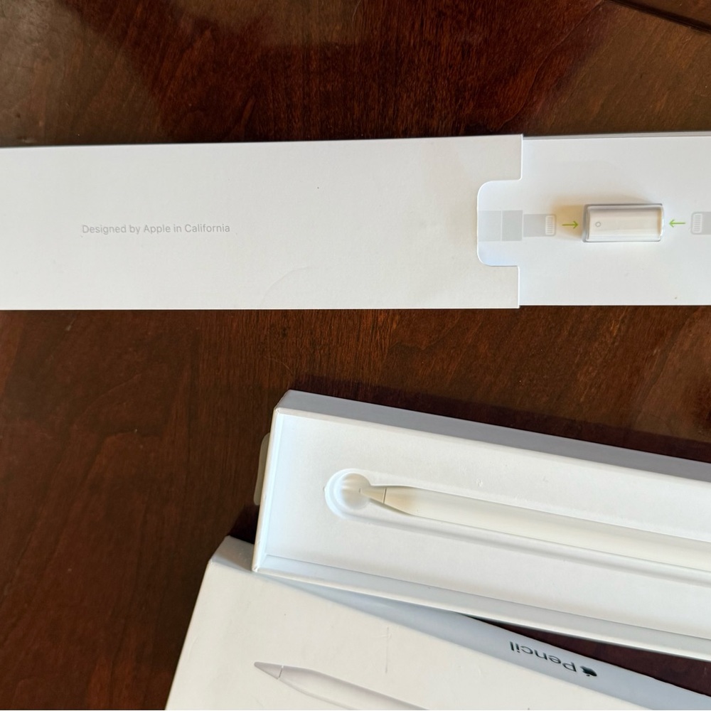 Apple Pencil with White Box